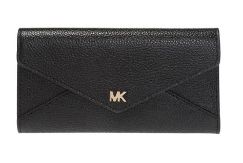 pebbled leather tri-fold wallet michael kors|leather tri fold wallet.